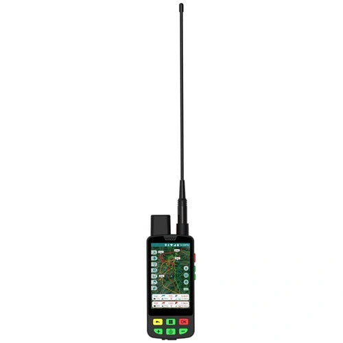 eSEEK® GPS kit for hunting dogs - orange handheld