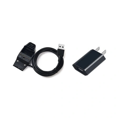 Charger for Garmin T5 and TT15 GPS collars - AC adapter + charging cable [US plug]