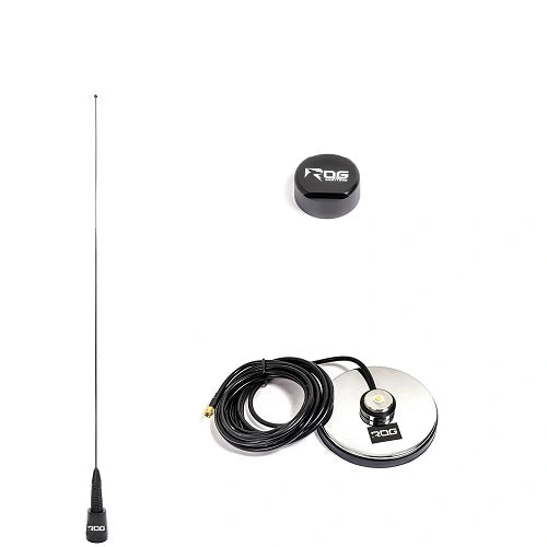 Complete installation kit: antenna + 4.72 inches magnetic base + protective cap
